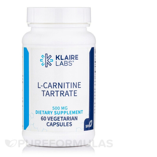 Основное фото товара L-Carnitine Tartrate 500 mg Основное фото товара SFI Health, L-Карнитин, L-Carnitine Tartrate 500 mg, 60 капсул
