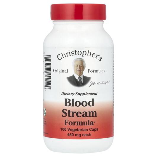 Основное фото товара Blood Stream Formula 450 mg Основное фото товара Кардио комплекс, Blood Stream Formula, 100 капсул