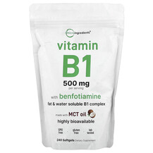 Вітамін B1 Тіамін Vitamin B1 With Benfotiamine Micro