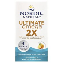Ultimate Omega 2X Ультимейт Омега Nordic Naturals Ultimate Omega 2X Ультимейт Омега Nordic Naturals