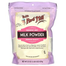 Milk Powder Nonfat Dry Зерновые культуры Bob's Red Mill Milk Powder Nonfat Dry Зерновые культуры Bob's Red Mill