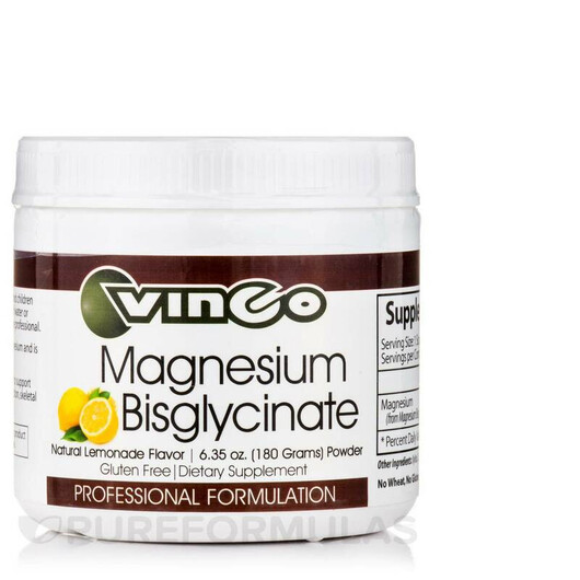 Основное фото товара Magnesium Bisglycinate Powder Natural Lemonade, Магний Бисглицина