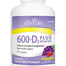 Кальцій Calcium 21st Century 75 таблеток
