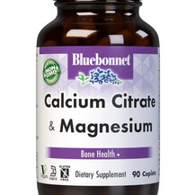 Calcium Citrate Plus Magnesium Кальций Bluebonnet