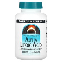Alpha Lipoic Acid 200 mg 120 Альфа-липоевая кислота 200 мг