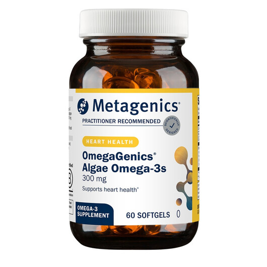 Основное фото товара OmegaGenics Algae Omega-3s Основное фото товара Metagenics, Веганская Омега-3, OmegaGenics Algae Omega-3s, 60 кап