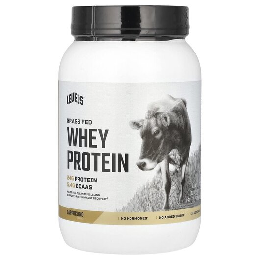 Основное фото товара Grass Fed Whey Protein Powder Cappuccino Основное фото товара Протеин Изолят, Grass Fed Whey Protein Powder Cappuccino, 907 г