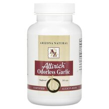 Allirich Odorless Garlic Экстракт Чеснока Arizona Natural Allirich Odorless Garlic Экстракт Чеснока Arizona Natural