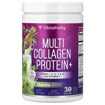 Колаген Multi Collagen Protein+ Matcha Vitauthority 276 г Колаген Multi Collagen Protein+ Matcha Vitauthority 276 г