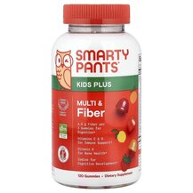 Цукерки з клітковиною Kids Plus Multi & Fiber Strawberry Цукерки з клітковиною Kids Plus Multi & Fiber Strawberry