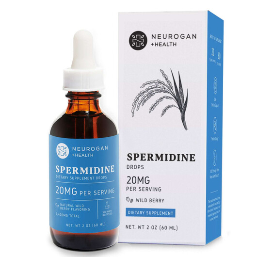 Основное фото товара Spermidine Drops Основное фото товара Neurogan Health, Спермидин, Spermidine Drops, 60 мл