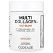 Фото товару Hydrolyzed Multi Collagen + Gut Blend Фото товару CodeAge, Hydrolyzed Multi Collagen + Gut Blend, Колаген, 90 капсу