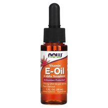 Вітамін Е Natural E-Oil NOW Foods 30 мл Вітамін Е Natural E-Oil NOW Foods 30 мл
