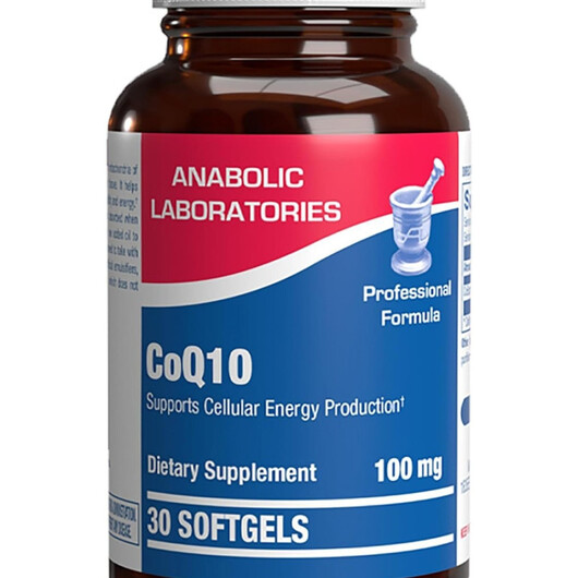 Основне фото товару CoQ10 Основне фото товару Anabolic Laboratories, CoQ10, Коензим CoQ10, 30 капсул