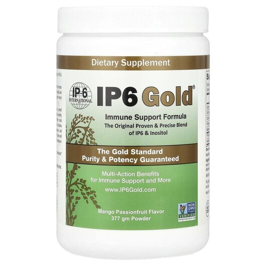 Основное фото товара IP6 Gold Immune Support Formula Powder Mango Passionfruit Основное фото товара IP6 Gold Immune Support Formula Powder Mango, Витамин B8 Инозитол