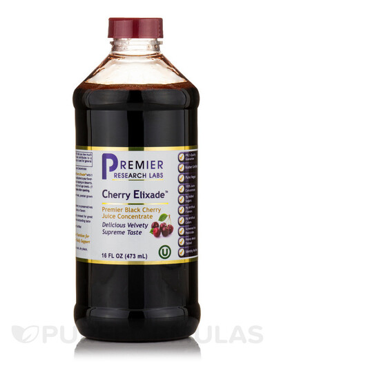 Основное фото товара Premier Research Labs, Экстракт вишни, Cherry Elixade, 473 мл