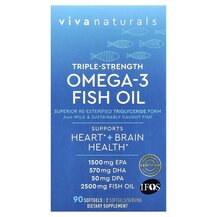 Риб'ячий жир Omega-3 Fish Oil Triple Strength Viva