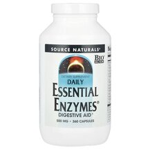 Daily Essential Enzymes Digestive Aid 500 mg Ферменты Daily Essential Enzymes Digestive Aid 500 mg Ферменты