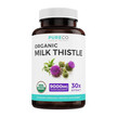 Фото товару Pure Co, Organic Milk Thistle, Розторопша, 60 капсул