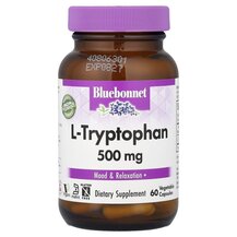 L-Tryptophan 500 mg L-Триптофан Bluebonnet Nutrition L-Tryptophan 500 mg L-Триптофан Bluebonnet Nutrition