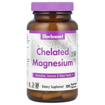Хелатний Магній Chelated Magnesium Bluebonnet Nutrition Хелатний Магній Chelated Magnesium Bluebonnet Nutrition