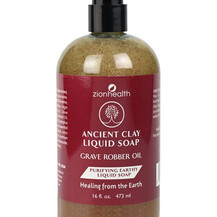 Мило Ancient Clay Liquid Soap - Grave Robber Oil Zion