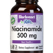 Фото товару Bluebonnet Nutrition, Niacinamide, Ніацинамід, 60 капсул