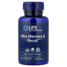 Підтримка мозку Ultra Memory & Recall Life Extension