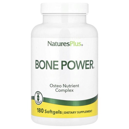 Основное фото товара Bone Power with Boron Основное фото товара Natures Plus, Укрепление костей, Bone Power with Boron 180, 180 к