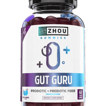 Gut Guru Поддержка кишечника Zhou Nutrition 60 таблеток