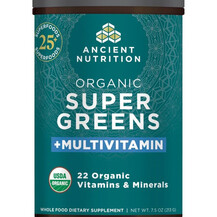 Organic SuperGreens + Multivitamin Powder Суперфуд Ancient