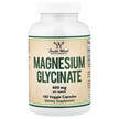Фото товару Double Wood Supplements, Magnesium Glycinate, Магній, 180 капсул