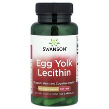 Egg Yolk Lecithin 450 mg Лецитин Swanson 60 капсул Egg Yolk Lecithin 450 mg Лецитин Swanson 60 капсул