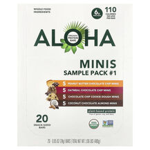 Organic Protein Mini Bars Sample Pack #1 Протеиновые Aloha