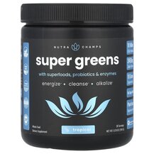Super Greens With Superfoods Probiotics & Enzymes Tropical