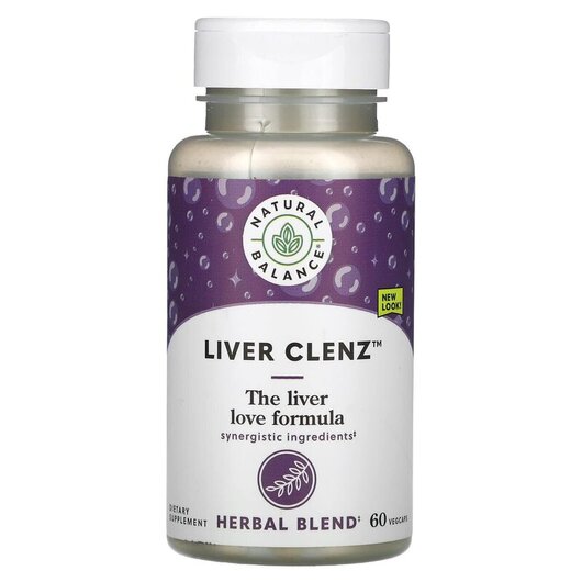 Основное фото товара Liver Clenz Основное фото товара Natural Balance, Поддержка печени, Liver Clenz, 60 капсул
