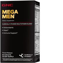 Вітаміни Мега Мен Mega Men Multivitamin GNC 90 таблеток