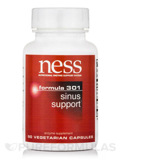 Основне фото товару Sinus Support Formula 301, Підтримка носових пазух, 90 капсул