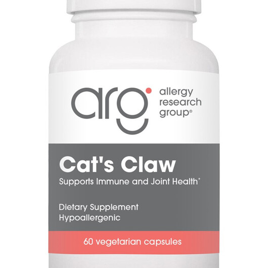 Основне фото товару Allergy Research Group, Cat's Claw, Лінолева кислота, 60 кап