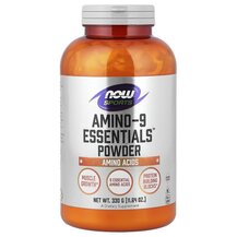 Амінокислоти Amino-9 Essentials Powder NOW Foods 330 г Амінокислоти Amino-9 Essentials Powder NOW Foods 330 г