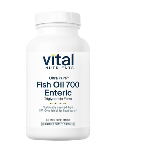 Основне фото товару Vital Nutrients, Ultra Pure Fish Oil 700, Омега 3, 90 капсул