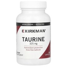 L-Таурин L-Taurine 325 mg Kirkman 250 капсул L-Таурин L-Taurine 325 mg Kirkman 250 капсул