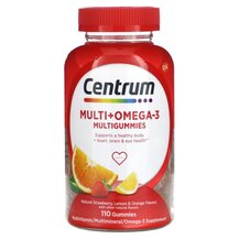 Мультивітаміни Multi + Omega-3 Centrum 110 таблеток