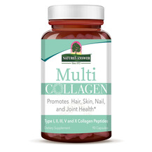 Multi Collagen Коллаген Nature's Answer 90 капсул Multi Collagen Коллаген Nature's Answer 90 капсул