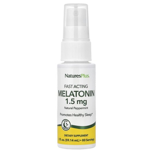 Основне фото товару InstaNutrient Melatonin Supplement Spray Natural Peppermint, Мела