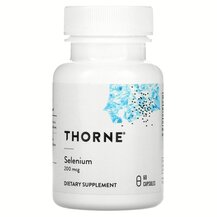 Selenium 200 mcg Селенметионин Thorne 60 капсул