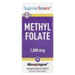 Фото товару Superior Source, Methyl Folate 1000 mcg, Метилфолат, 60 таблеток