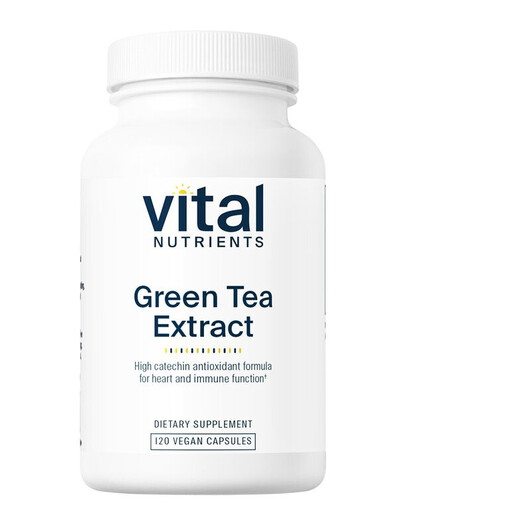 Основне фото товару Green Tea Extract 80% 275 mg, Екстракт Зеленого Чаю, 120 капсул