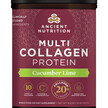 Фото товару Multi Collagen Protein Powder Cucumber Lime Flavor, Колаген, 18.6