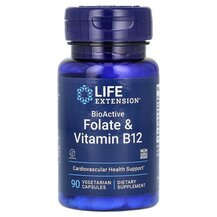 Метилфолат BioActive Folate & Vitamin B12 Life Extension Метилфолат BioActive Folate & Vitamin B12 Life Extension